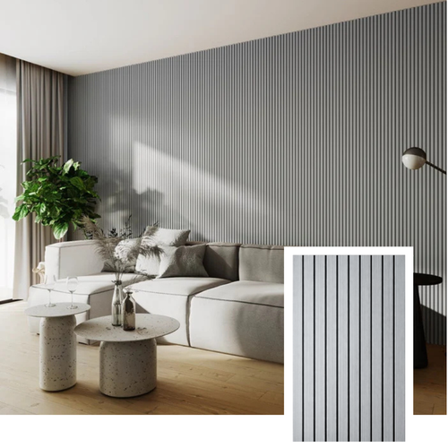 HUSVEN© Premium Acoustic Slat Panel — Natural Oak  (3,0 m)